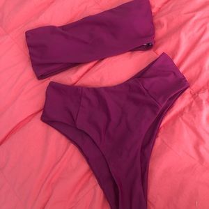 Zaful high waisted bikini set